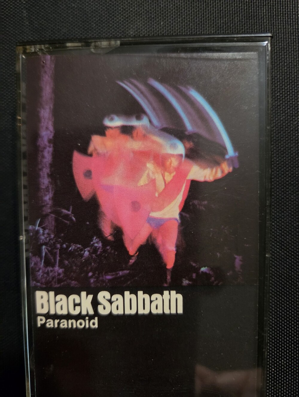 Vintage Black Sabbath Paranoid Cassette Tape (1971 Warner Bros) Classic Rock